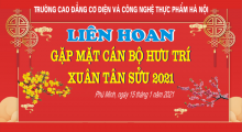 Ấm áp tình đồng nghiệp trong buổi gặp mặt cán bộ hưu trí nhân dịp đón Xuân Tân Sửu 2021