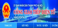Cổng giao tiếp điện tử Thành phố Hà Nội